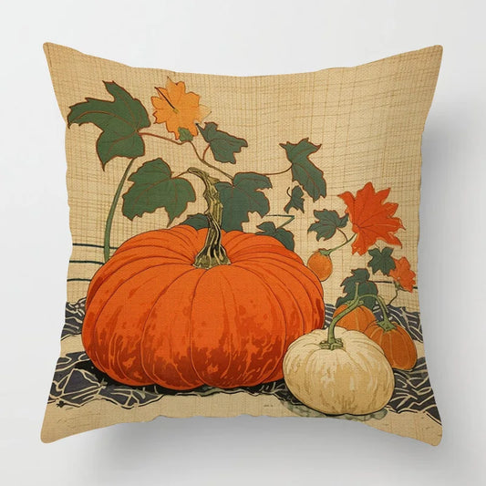Cojín decorativo moderno para el hogar, funda de almohada de 45x45, 40x40cm, 60x60cm, 45x45cm, 50x50cm, calabaza de Halloween