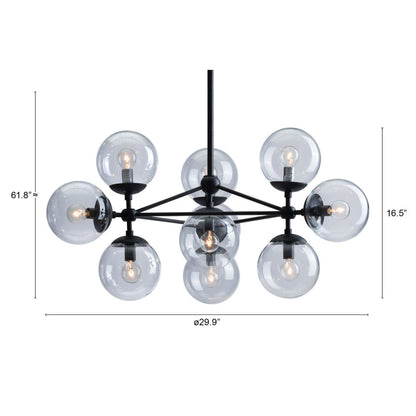 Abundant Ceiling Lamp Black-7