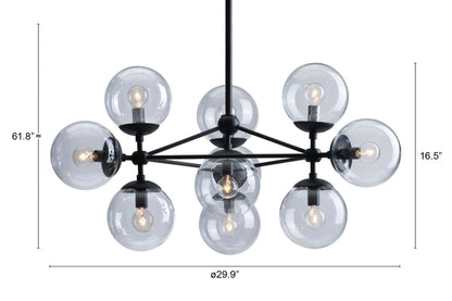 Abundant Ceiling Lamp Black-6