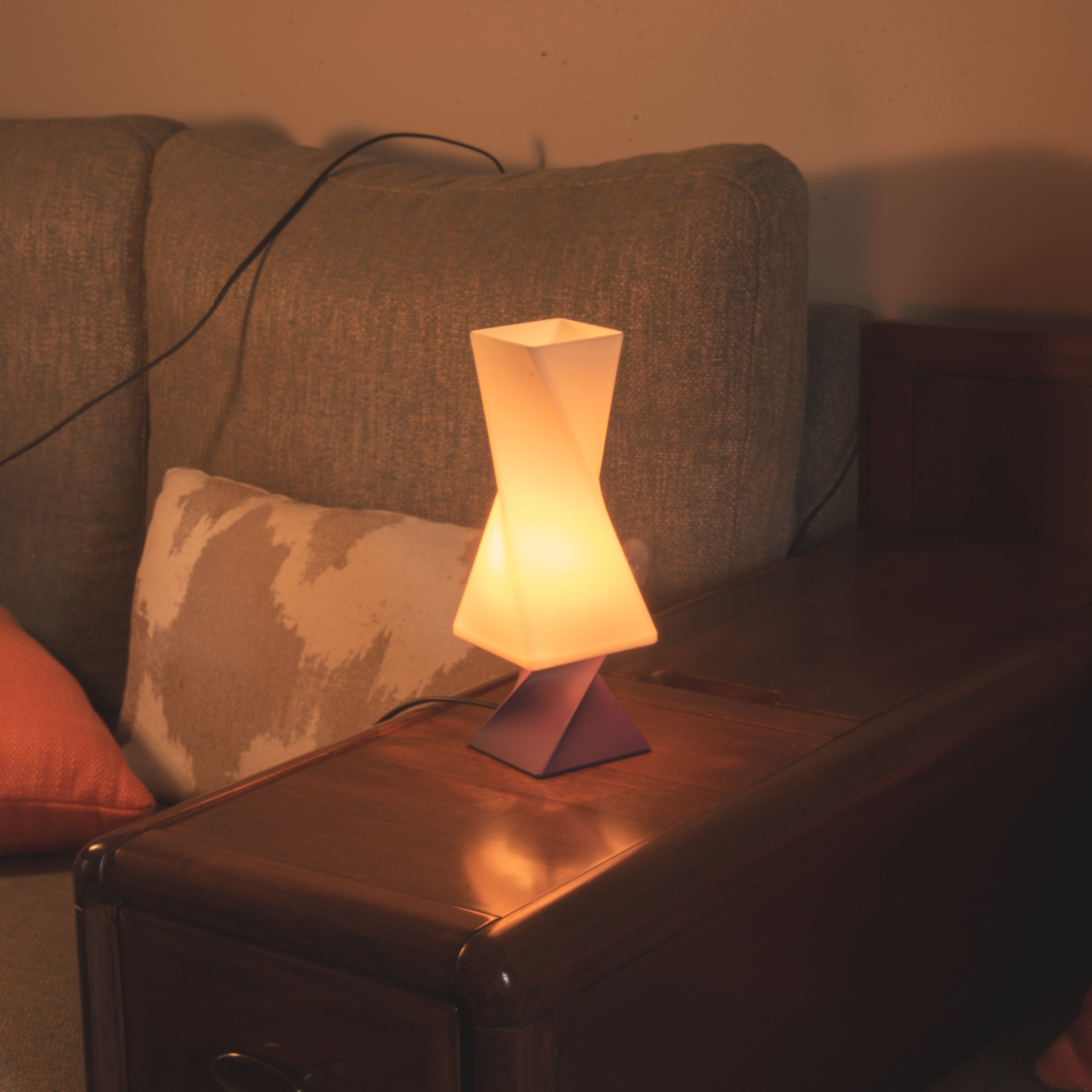 Axis Flow Lamp-Purple