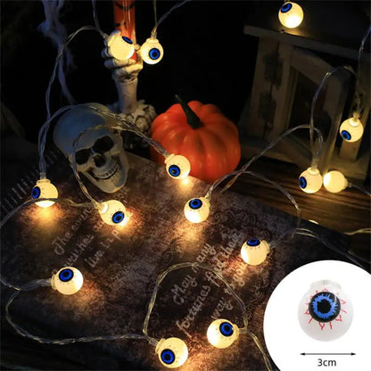 Artificial Autumn Maple Leaves Pumpkin Garland LED Fairy String Light Christmas Thanksgiving Decoration DIY Halloween Party Home