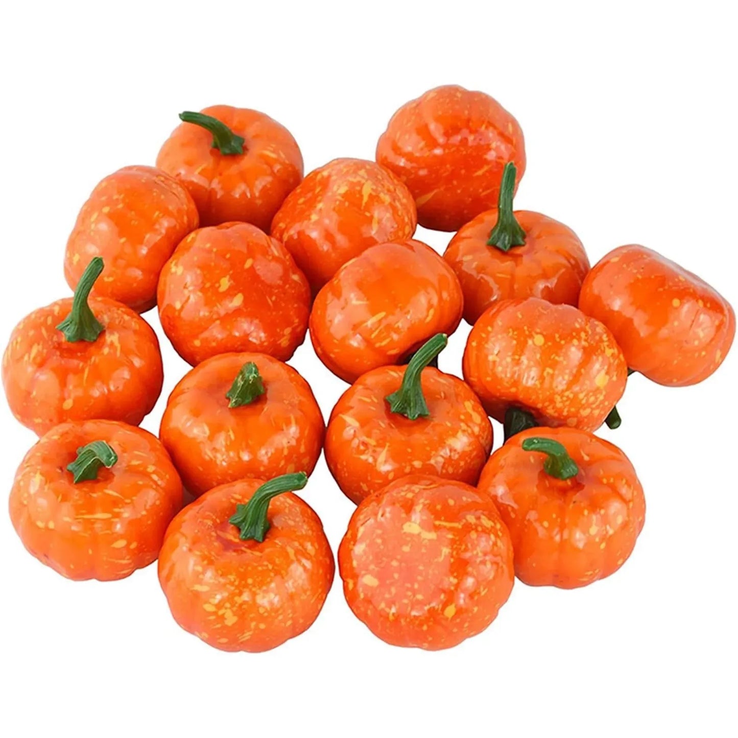 50pcs Thanksgiving Artificial Pumpkin Decorations Home Fake Vegetables Autumn Harvest Party Halloween Ornaments Props