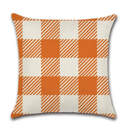 Thanksgiving Day Pillow Covers Pumpkin Truck Harvest Rustic Art Decor Cushion Cover Sofa Home Fall Autumn Farm 45*45 cm Printed