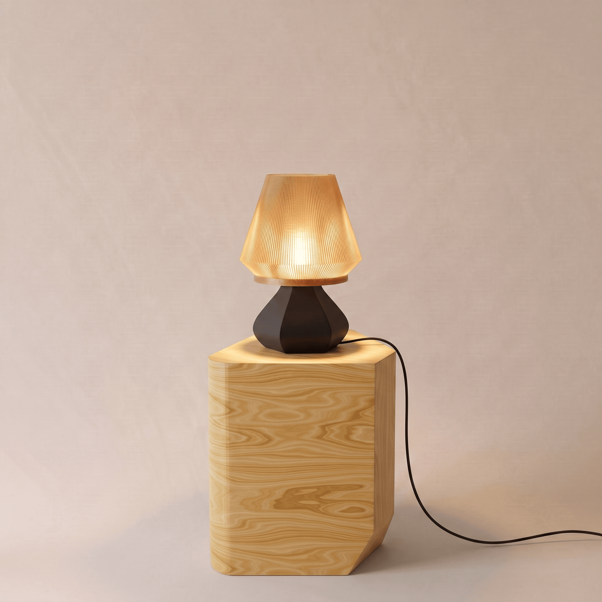 Amber-Lamp