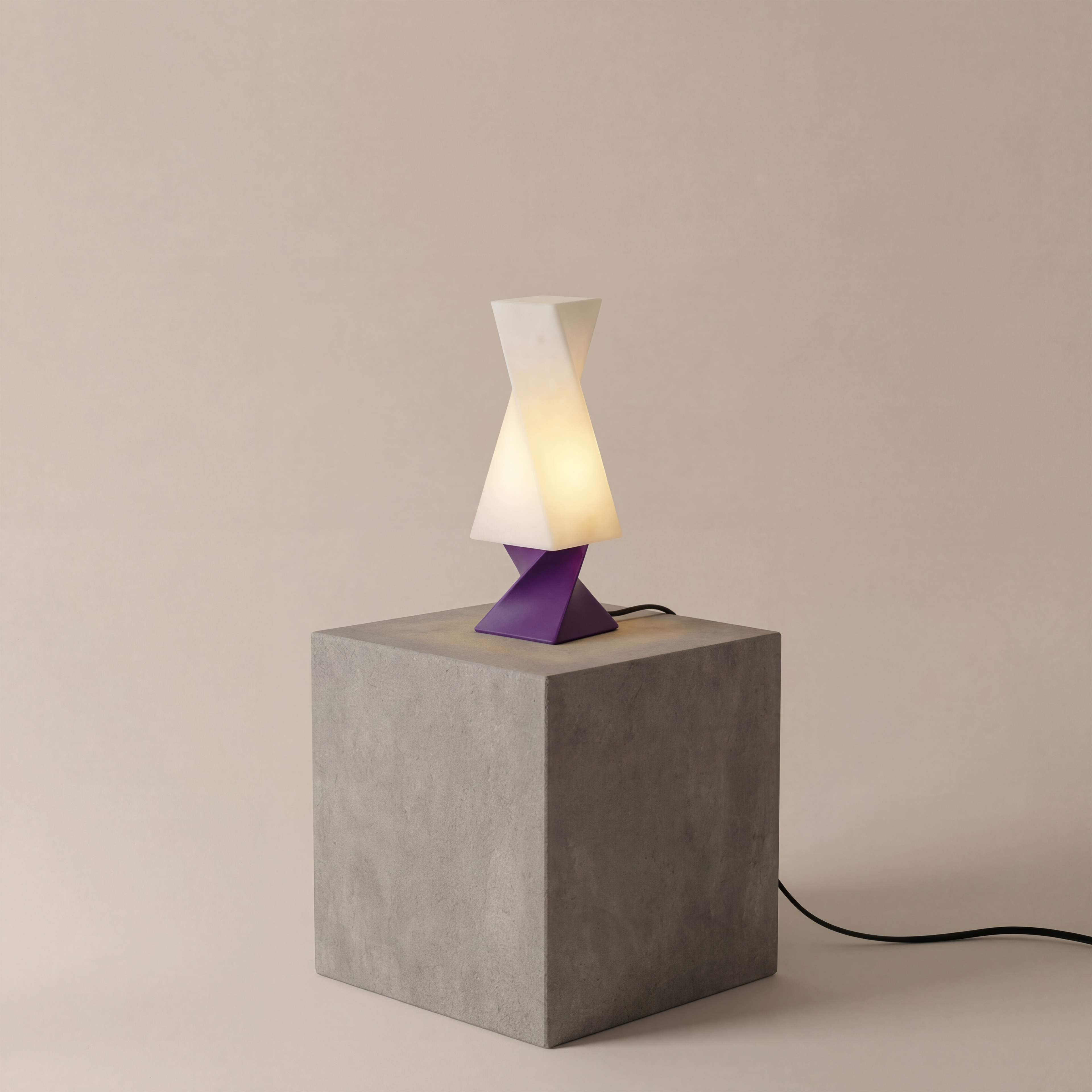 Axis Flow Lamp-Purple